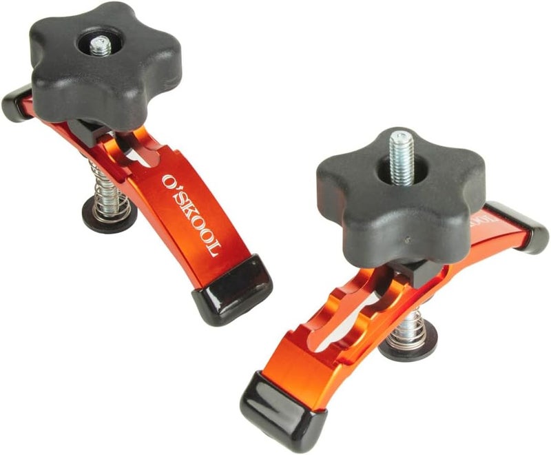 O'SKOOL Positionable T-Track Hold Down Clamp Kit, 5-3/8" L x 1-1/8" Width for CNC Router Clamp and T-Slot T-Track Clamp,2 Pack, TTK016 - Image 1